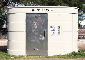 Image showing Public Toilets