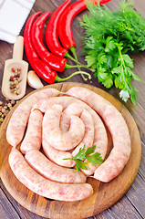 Image showing sausages