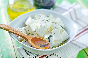 Image showing feta cheese