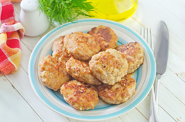 Image showing cutlets