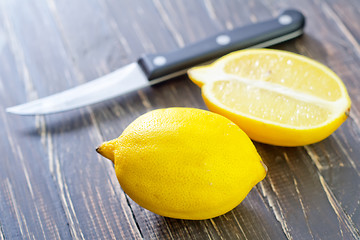 Image showing fresh lemons