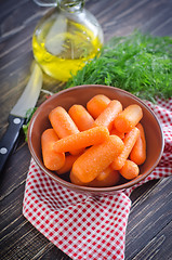 Image showing carrot in bowl