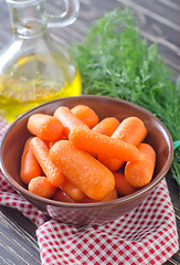 Image showing carrot in bowl