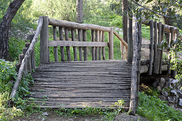 Image showing Wooden Bridge