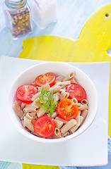 Image showing pasta with tomato