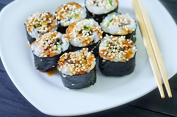 Image showing sushi