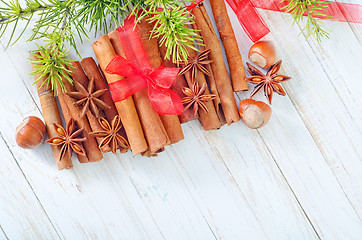 Image showing cinnamon and anise