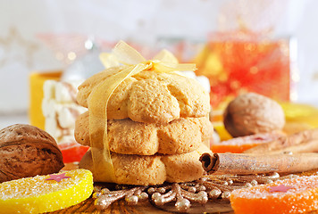 Image showing christmas cookies