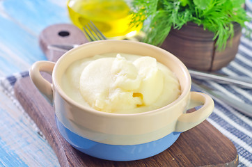 Image showing mashed potato