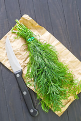 Image showing fresh dill