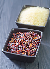 Image showing raw rice