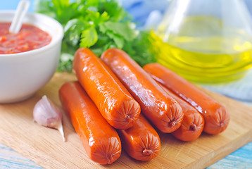 Image showing sausages