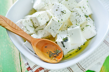 Image showing feta cheese