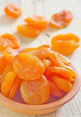 Image showing dried apricots