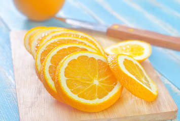 Image showing fresh oranges