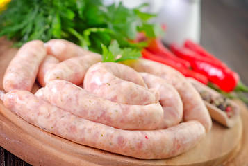 Image showing sausages