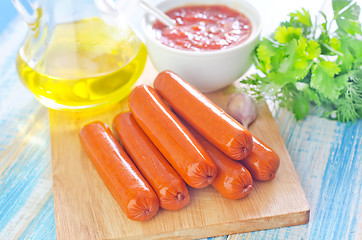 Image showing sausages