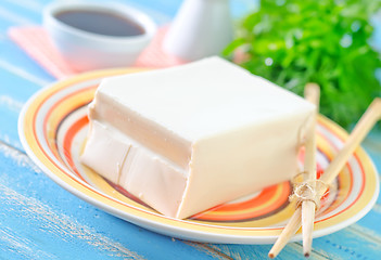 Image showing tofu cheese