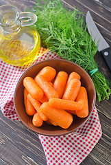 Image showing carrot in bowl