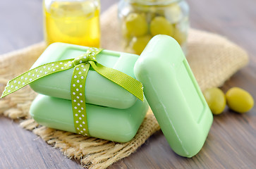 Image showing olive soap