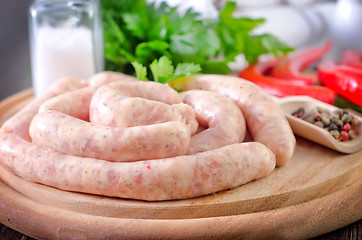 Image showing sausages