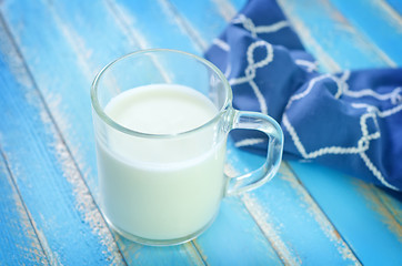 Image showing milk in glass