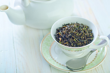 Image showing green tea in cup