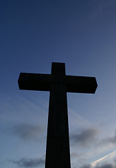 Image showing Christian cross