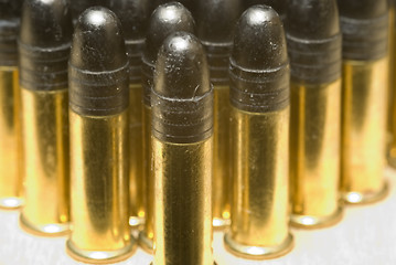 Image showing bullets 22 mm