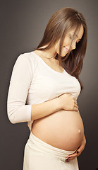 Image showing pregnant woman