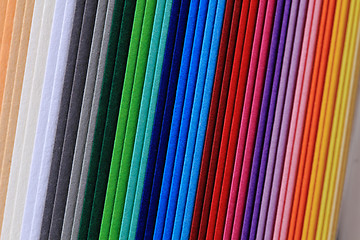 Image showing colors papers background