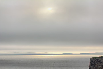 Image showing view of nuclear-povered site on Novaya Zemlya archipelago. 