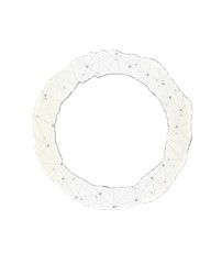 Image showing torn paper circle