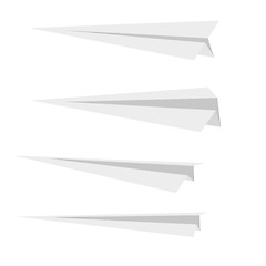 Image showing four paper planes