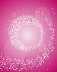 Image showing abstract dotted background