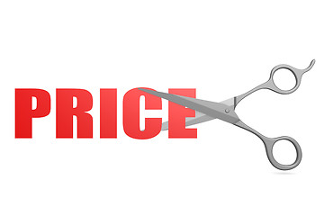 Image showing Cut price isolated