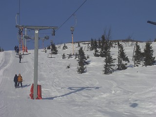 Image showing Ski lift