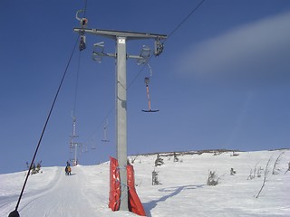 Image showing Ski lift