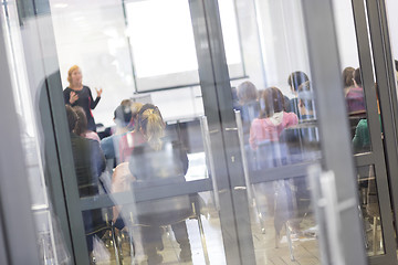 Image showing Audience in the lecture hall.