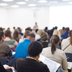 Image showing Audience in the lecture hall.