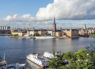 Image showing Stockholm city view