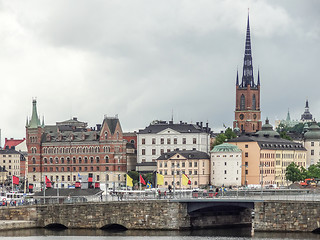 Image showing Stockholm city view