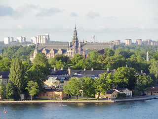 Image showing Stockholm city view