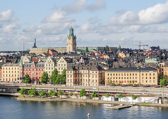 Image showing Stockholm city view