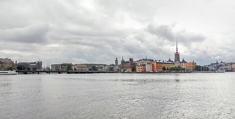 Image showing Stockholm city view