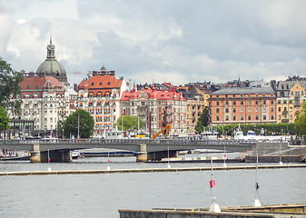 Image showing Stockholm city view