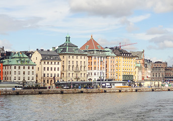 Image showing Stockholm city view