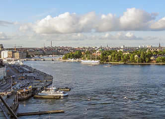 Image showing Stockholm city view