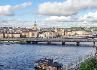 Image showing Stockholm city view