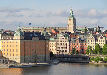 Image showing Stockholm city view